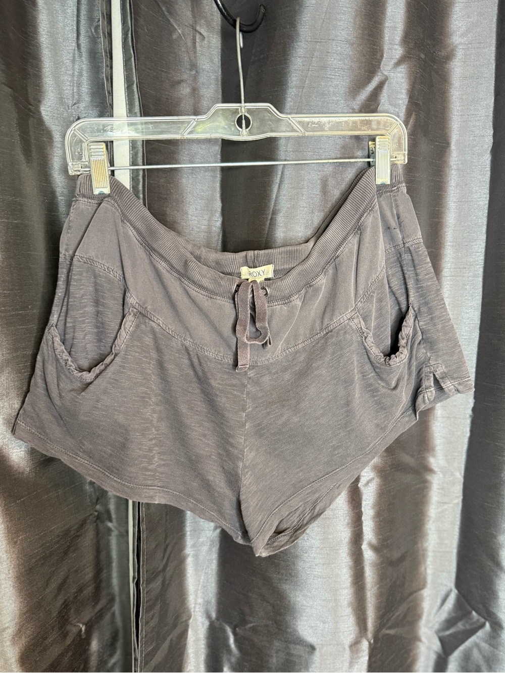 Roxy | Drawstring Lounge Shorts - Charcoal